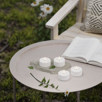 Utendørs telys Ø 6,5 - 2 stk