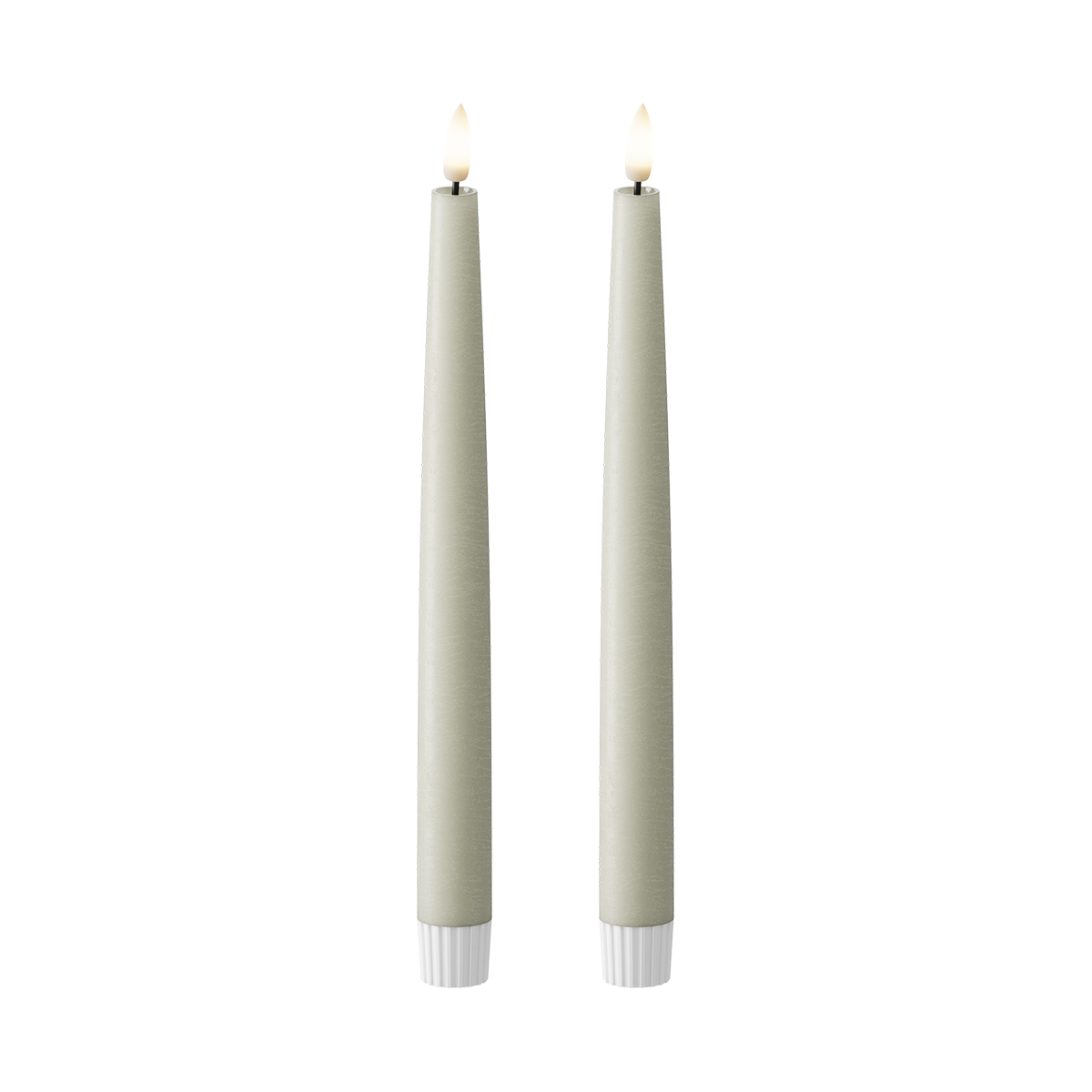 LED Crown valgusti 2 tk, Ø 2,2 x 25 cm Salveiroheline