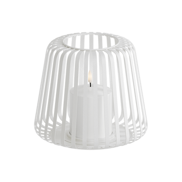LED latern Ø 20 x 17 cm Valge