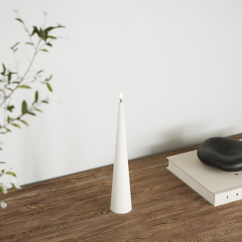 Deluxe Homeart Kartiovalo D 5 x K 28 cm Valkoinen