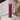 Deluxe Homeart LED Bloklys Ø 5 x 20 cm Magenta LED bloklys 4