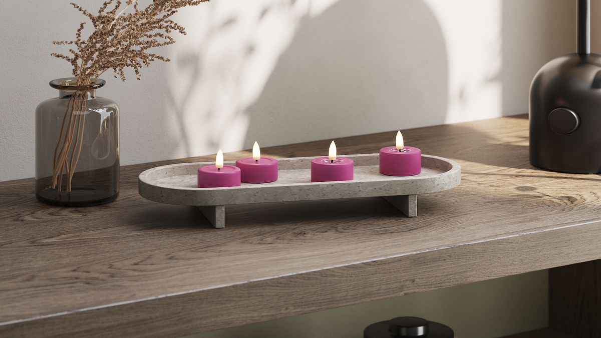Naturlig tro LED Fyrtårn med Wetlook ™ Design