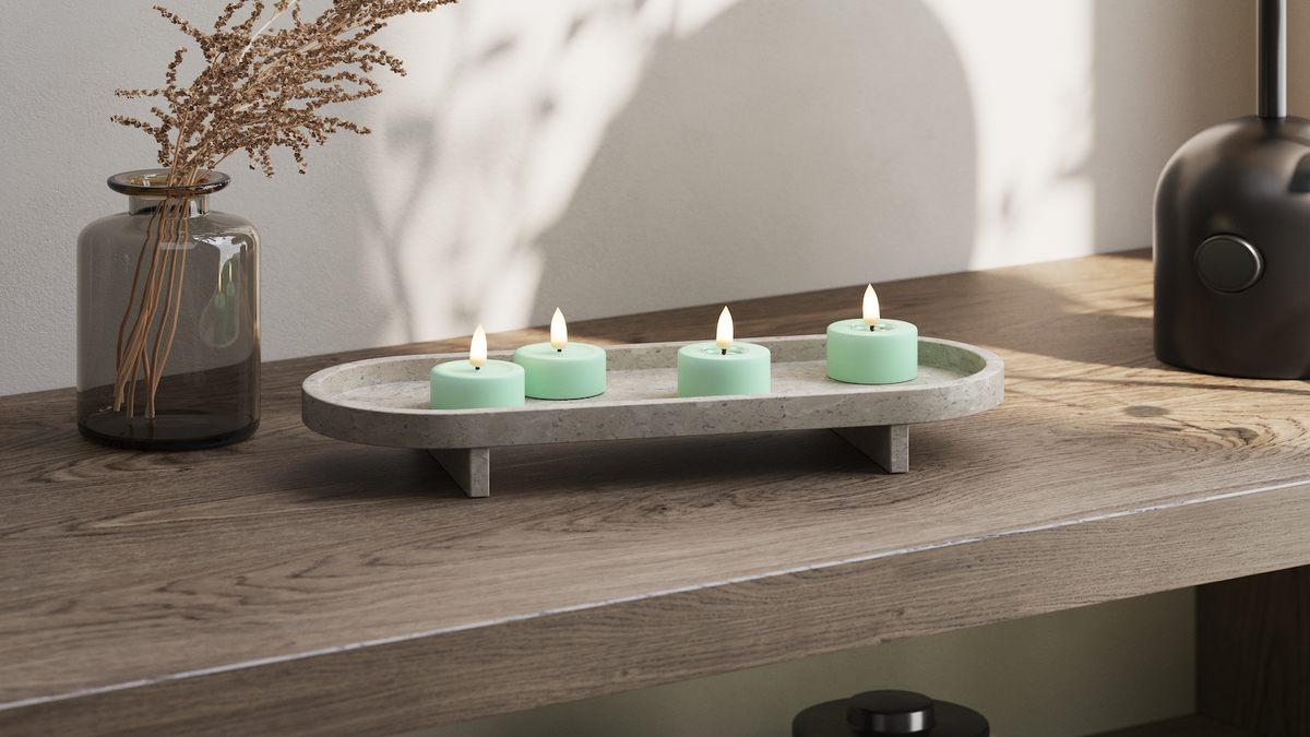 Naturlig tro LED Fyrtårn med Wetlook ™ Design