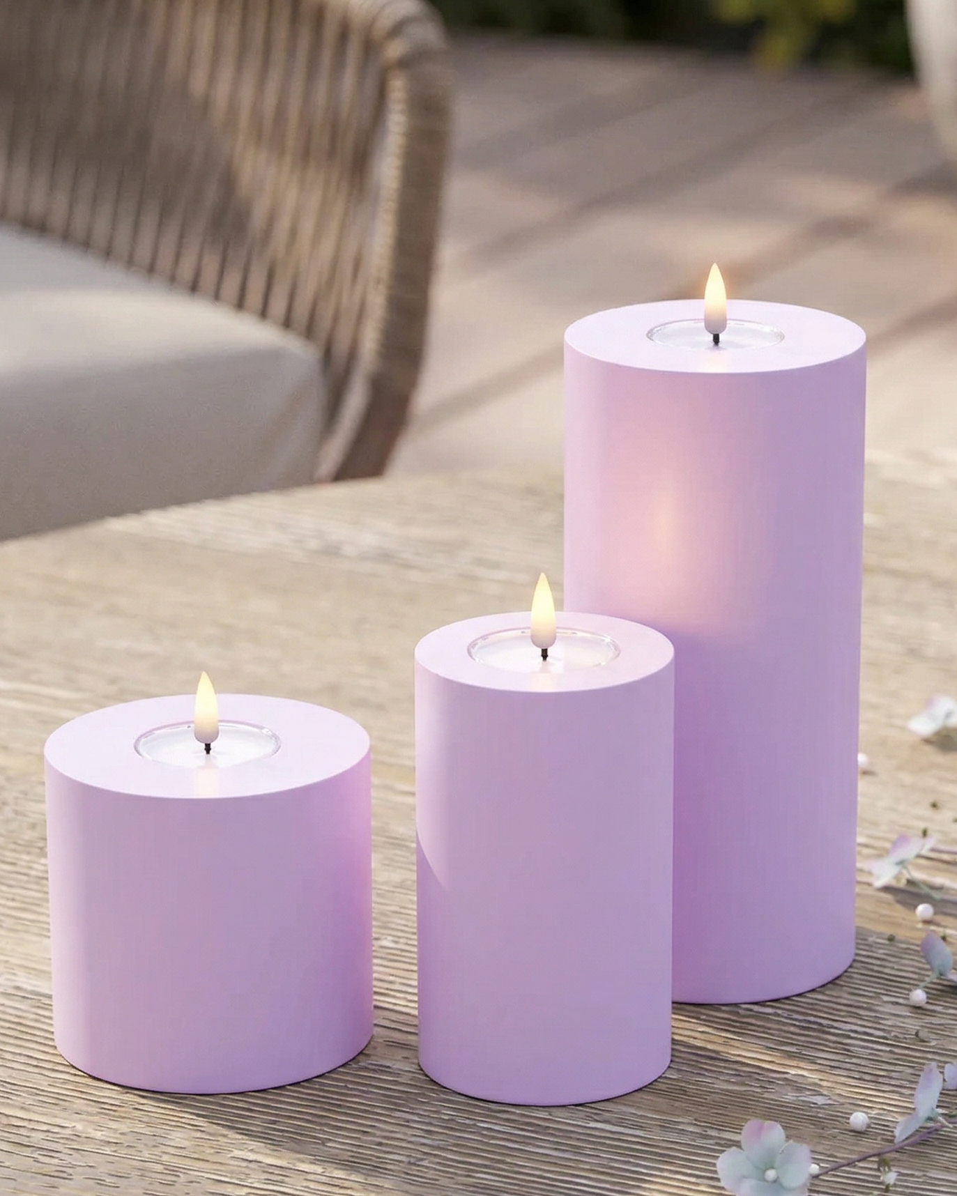 LED utendørs blokklyspakke