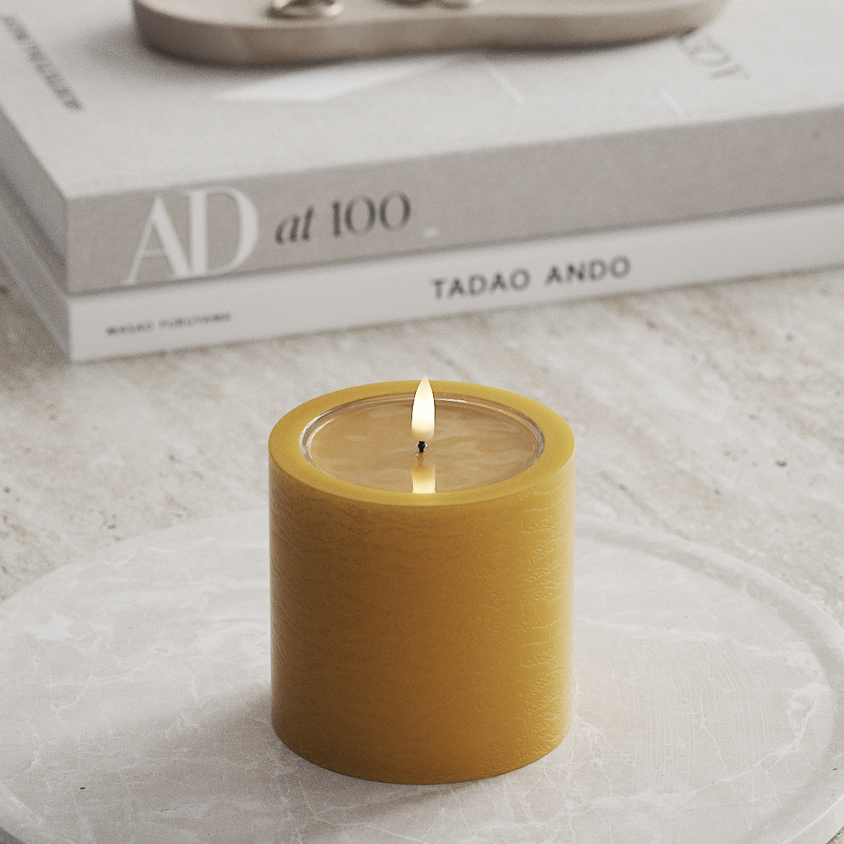 Deluxe Homeart Unique LED plokkvalgusti D 10 x 10 cm Karri unique plokk tuli 1